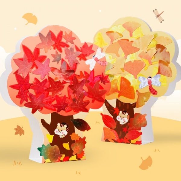 [M]가을나무 스티커 꾸미기 (2종 set)